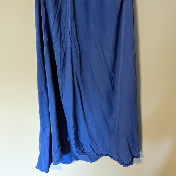 Amour Vert Blaze Cupro Skirt Large Blue - Picture 2 of 5